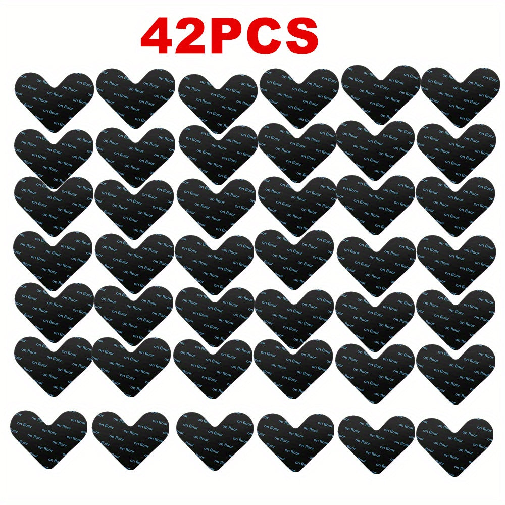 Carpet Non-slip Stickers Set of 6/14/28/42 Washable Anti-Curling Floor Rug Tape