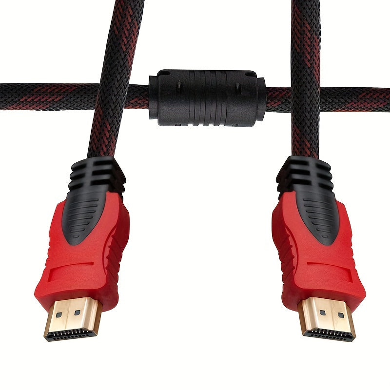 Высокоскоростной 3D HDMI-кабель для ТВ, PS4, Blu-ray, 6 футов, черный