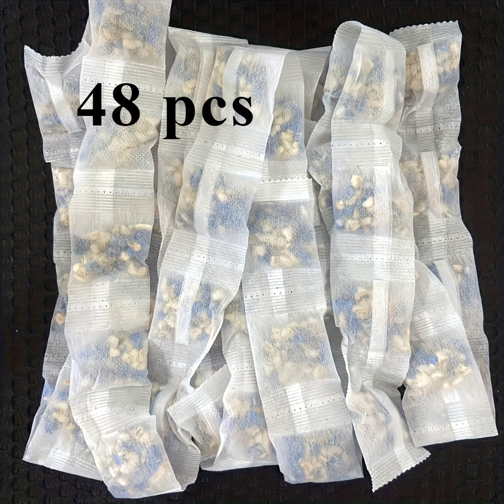 48 Pieces Floral Scented Car Freshener Bags Moisture Absorbing Air Freshening Sachets