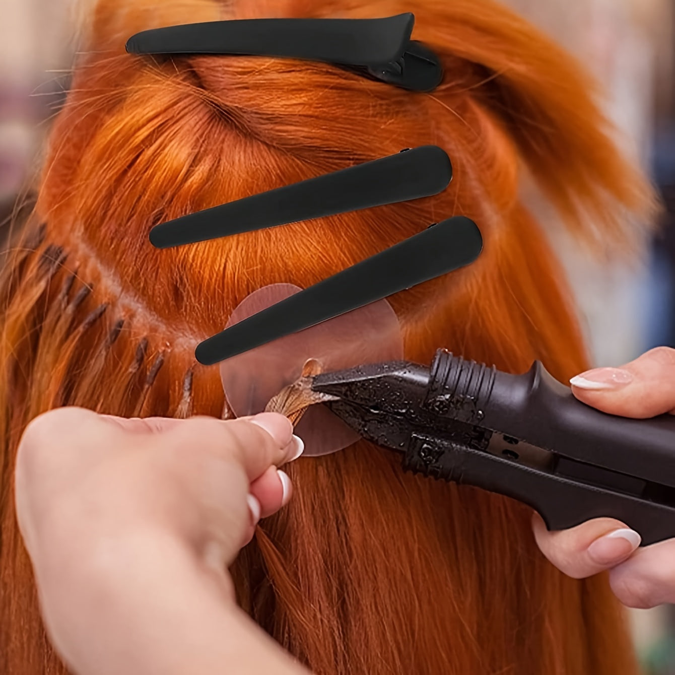 Set de rulos para cabello sin calor para mujeres, 18 piezas, rulos sin calor con pinzas para todo tipo de cabello