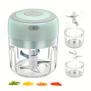 USB Rechargeable Mini Food Processor with Powerful Blender and Easy-Clean Design