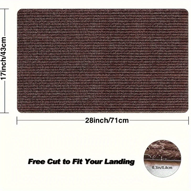 Ultra-Absorbent Door Mat Non-Slip Backing Machine Washable for Entryways and Kitchens
