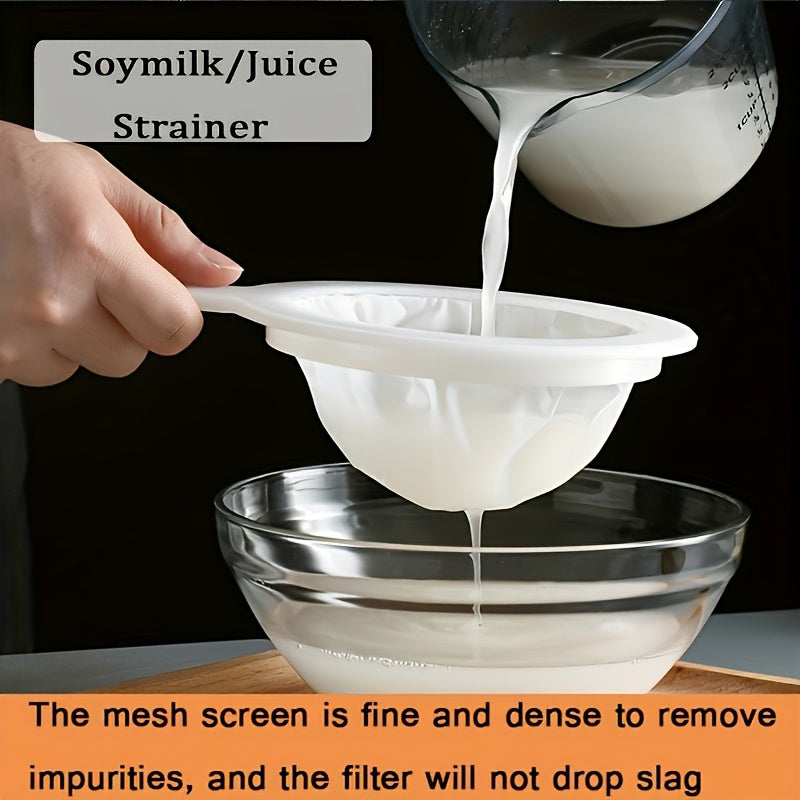 Fine Mesh Strainer Set for Home Brewing and Food Filtering, 100 Mesh