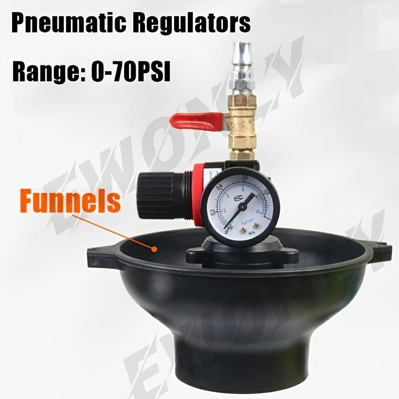 5L Pneumatic Oil Pump Dispenser Kit with ATF Adapters for Automotive Use