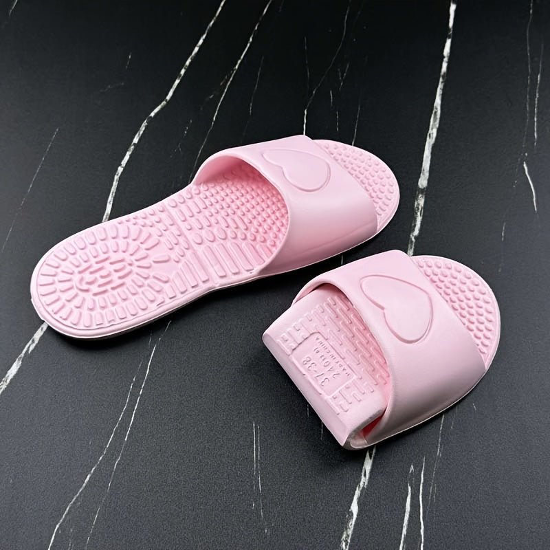 Unisex EVA Slippers Casual Solid Color Slip-On Slides Non-Slip Foldable