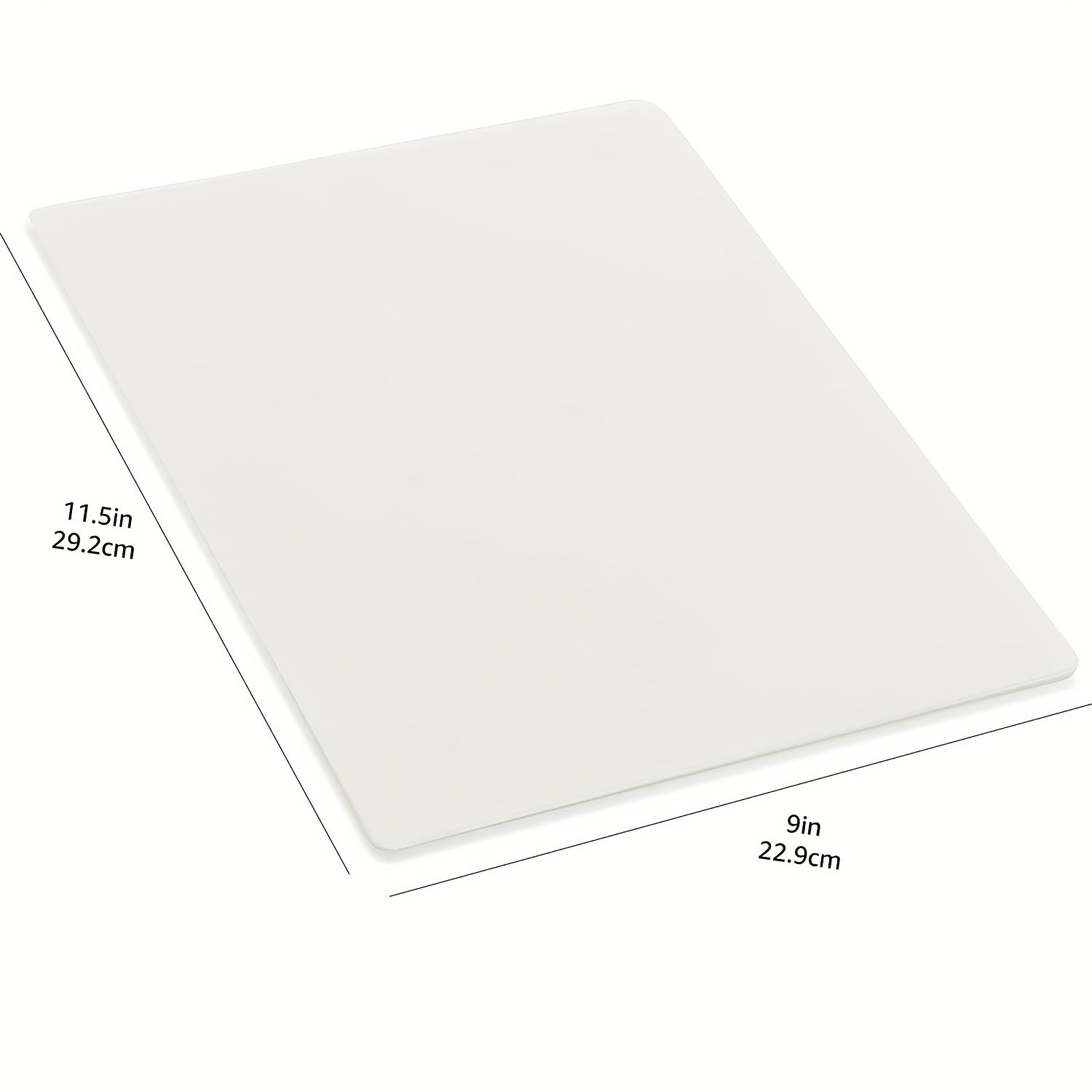 9x11.5 Inch Clear Thermal Laminating Sheets 5mil Round Corners Pack of 50 or 100