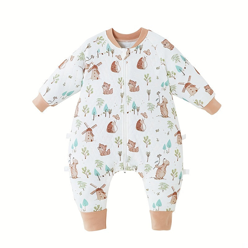 Bolalar uchun qishki yotqizish sumkasi, uch qavatli ajraladigan oyoq, kuz va qishda