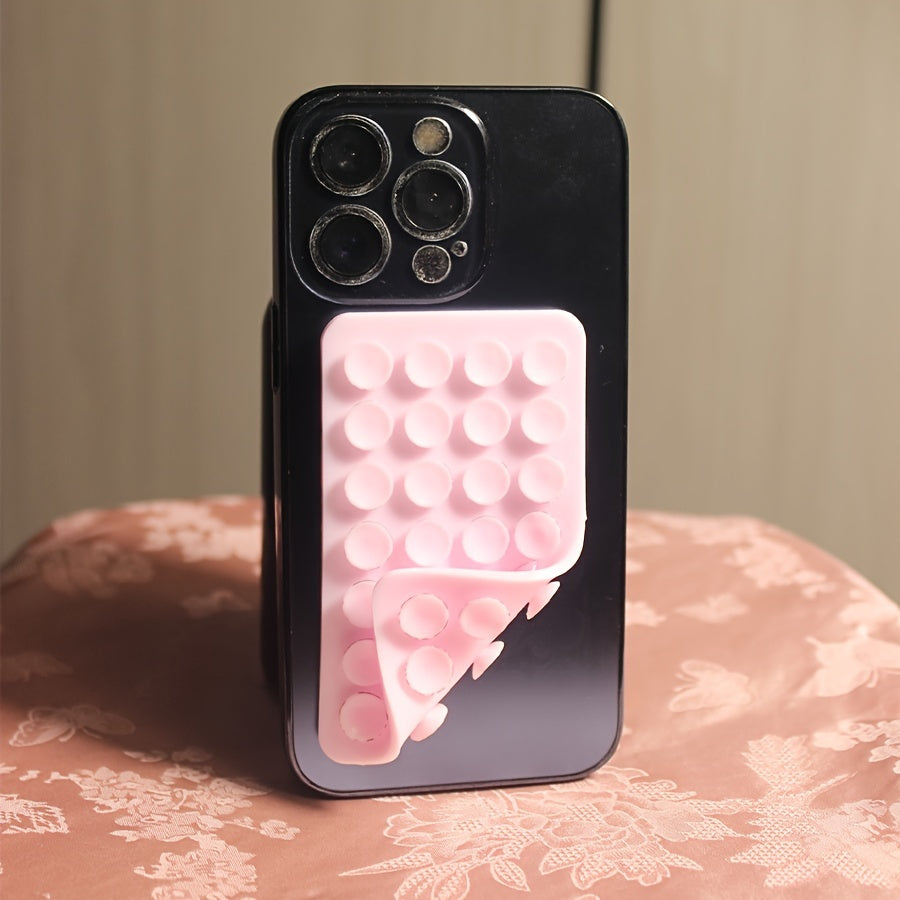 Square Silicone Phone Case Back Suction Cups 28pcs Large Cell Phone Accessories