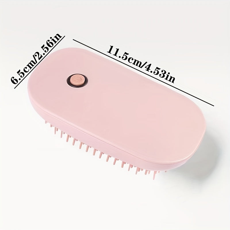 Portable Electric Scalp Massager with High Frequency Vibration Ergonomic Design Hair Brush and Comb
