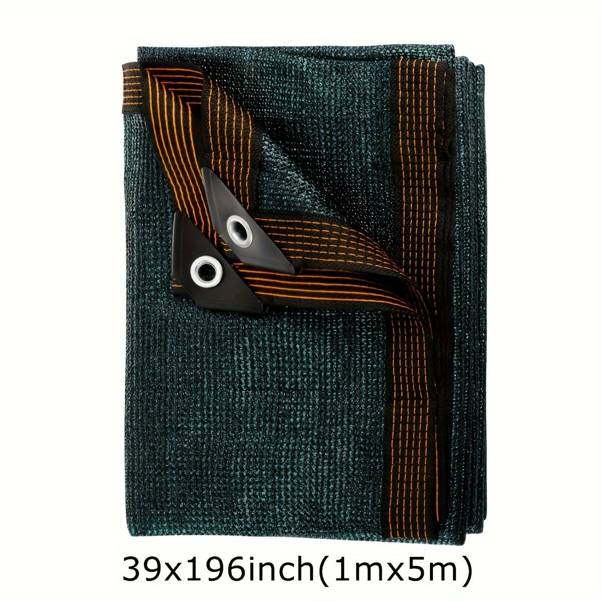 Green Balcony Privacy Screen Sun Shade Cloth with Grommets for Garden Patio and Greenhouse