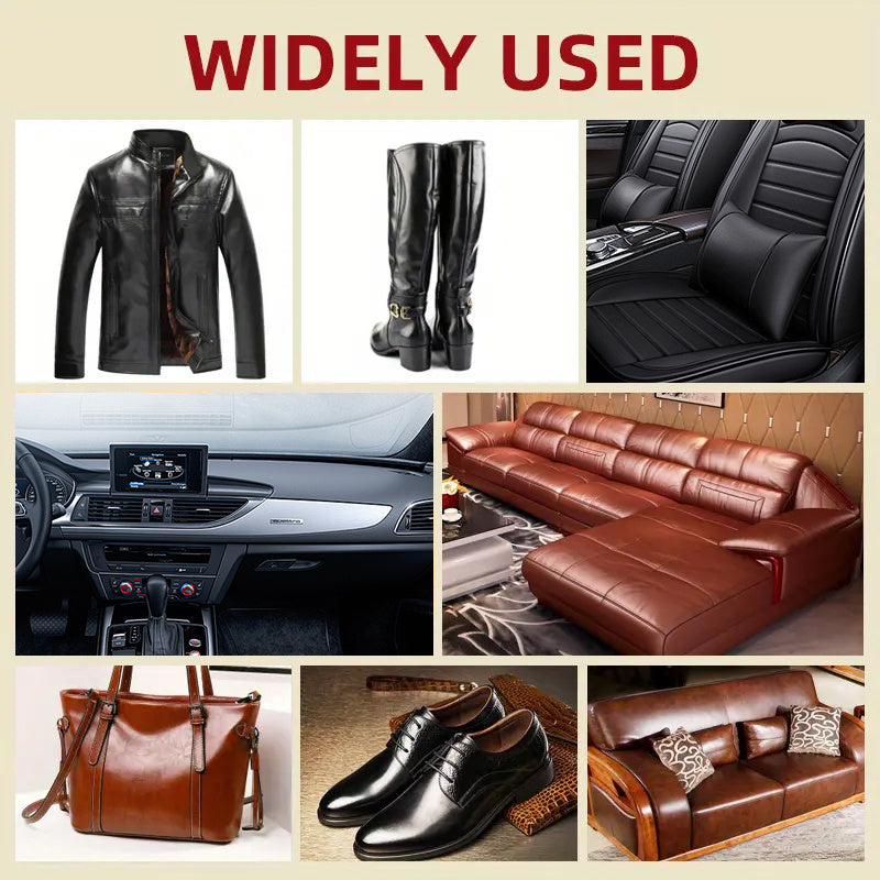 Restauradores de interiores de coche de cuero y zapatos, crema para aclarar plásticos y cuero