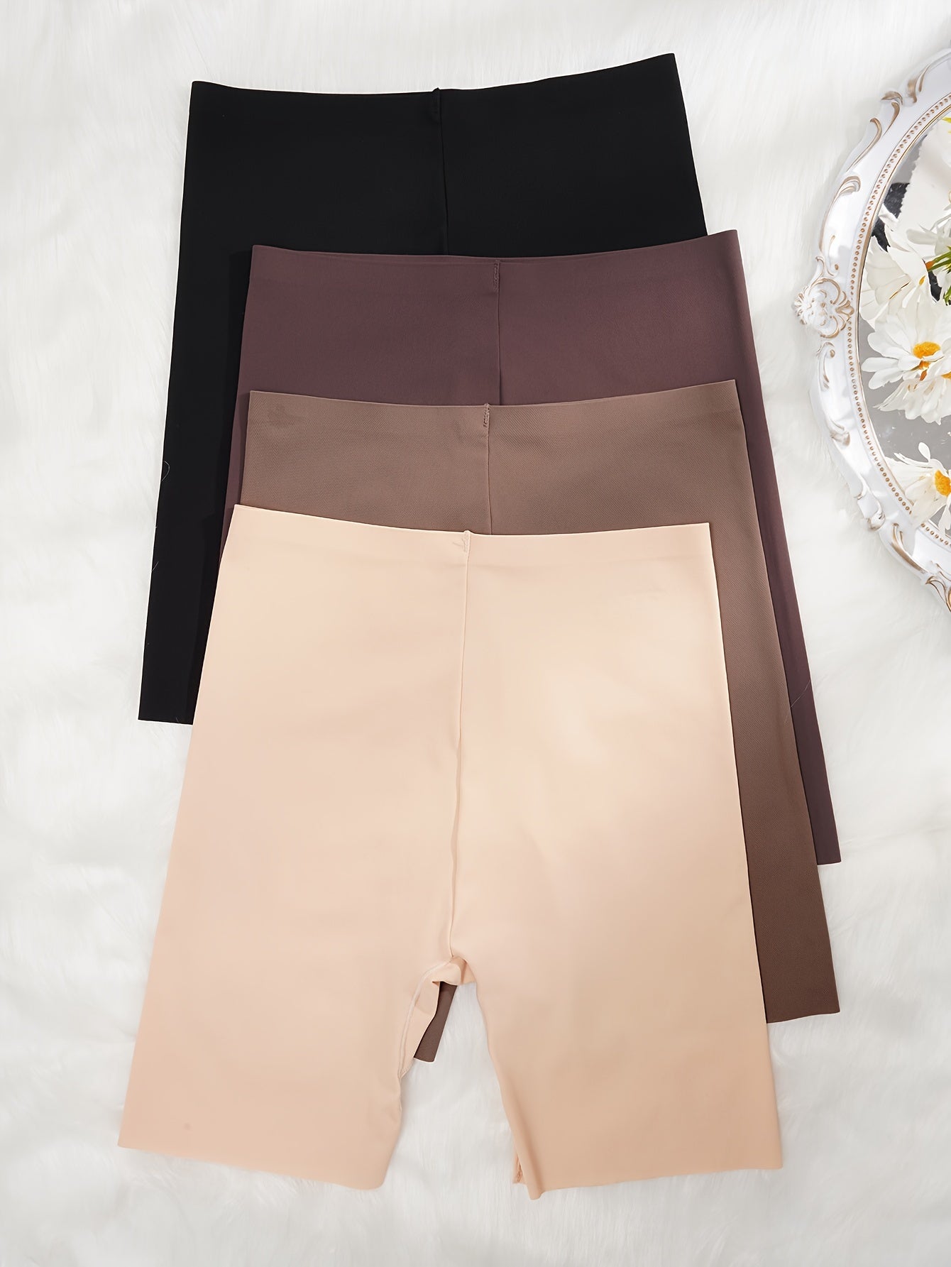 Women Seamless High-Waisted Shapewear Shorts for Butt Lift and Abdomen Flattening