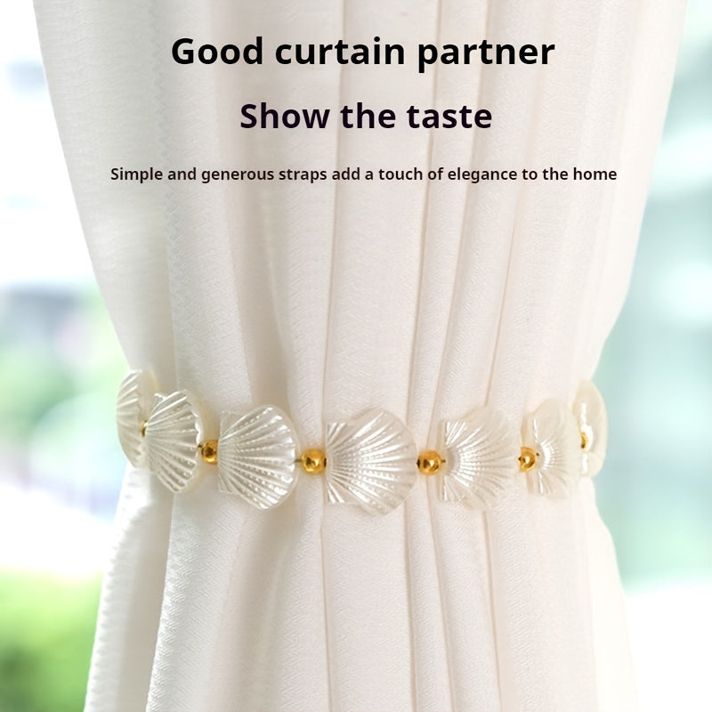 2 ta Magnit Pardalar Tashuvchisi - Uy Bezash uchun Ideal - Yotoqxona va Mehmonxona Bezash uchun - Ushbu Pardalar Tashuvchilari Bilan Uyingizni Yaxshilang - Pardalarni Osonlik Bilan Qo'llab-quvvatlang