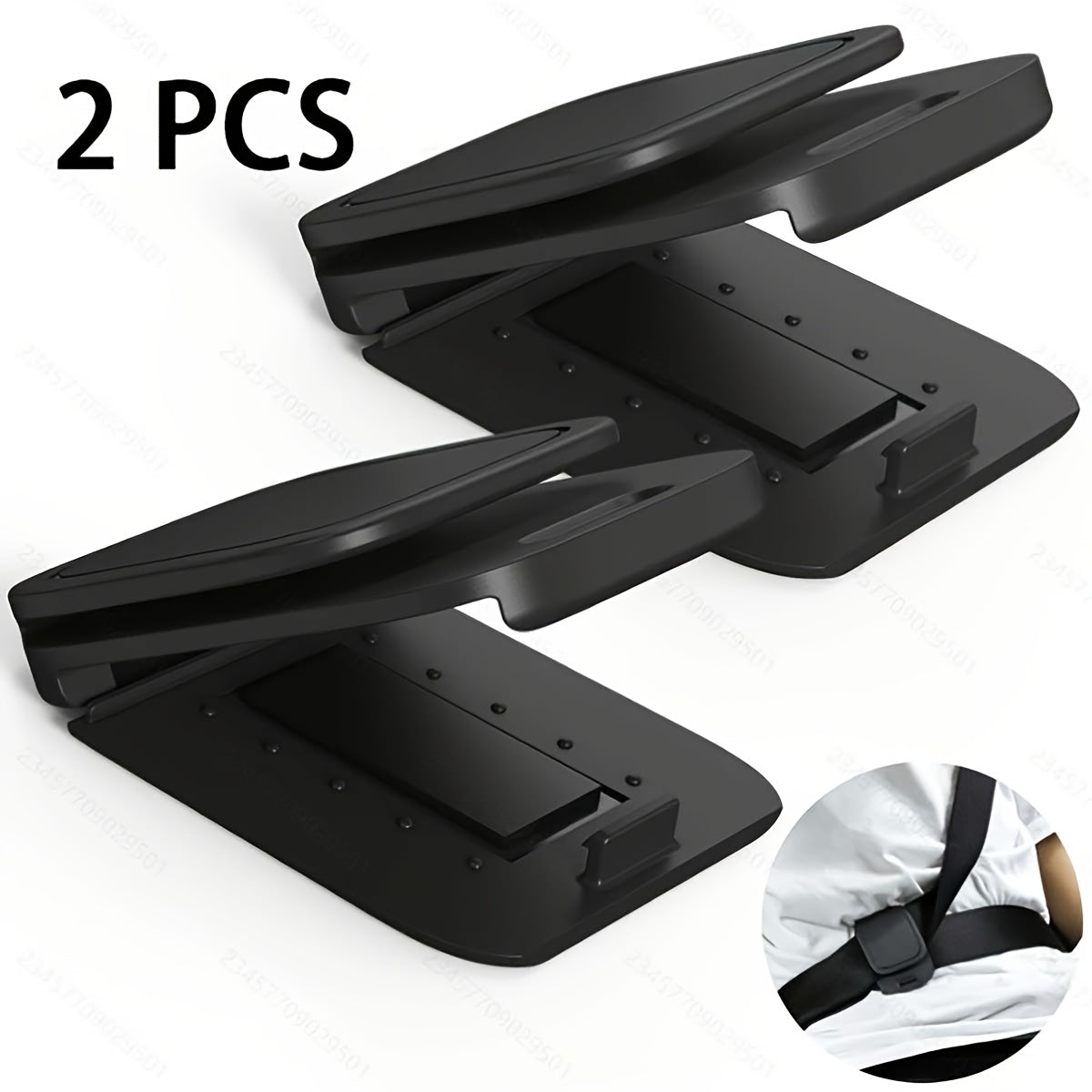Comfortable Car Seat Belt Adjusters for All Vehicles Durable TPU Ergonomic Design