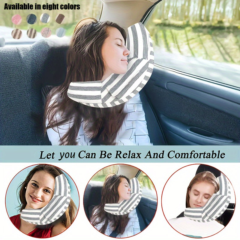 Universal Car Seat Travel Pillow Neck Support Cushion Super Soft Headrest