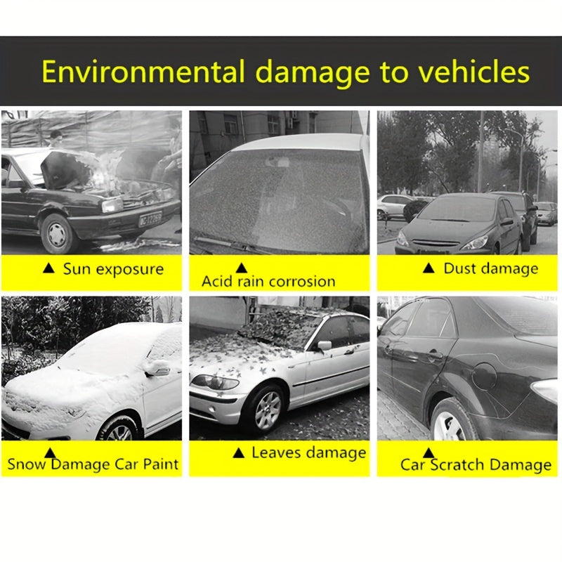 Universal Car Cover Outdoor Dust Snow Sun Protection