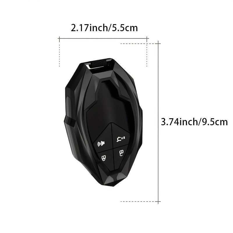 Car Key Cover for S7 SL03 2023 2024 Rubber Protective Shell with 4 Buttons