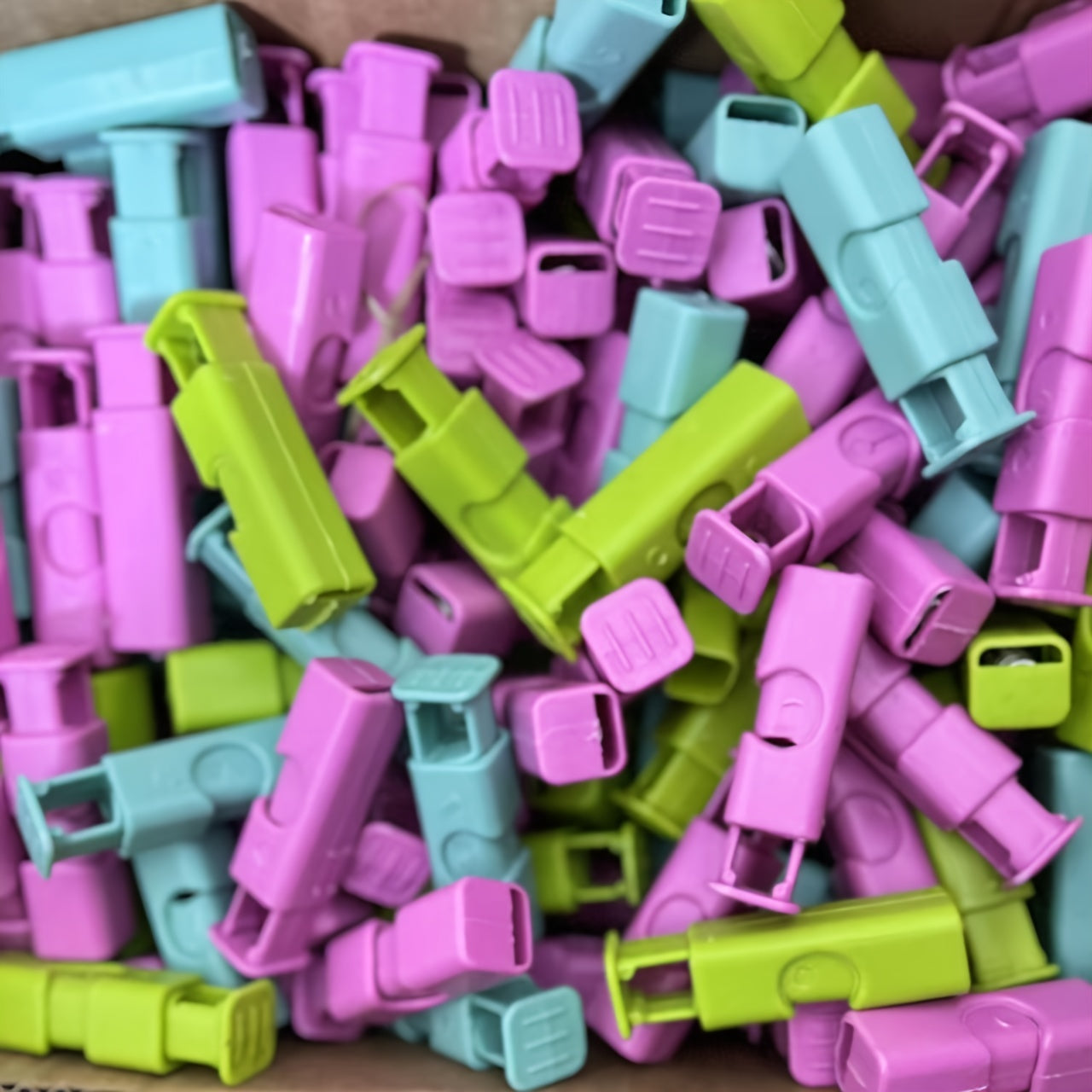 Juego de 5/10 clips de cierre para bolsas de alimentos para almacenamiento de alimentos frescos reutilizables, pinzas de plástico