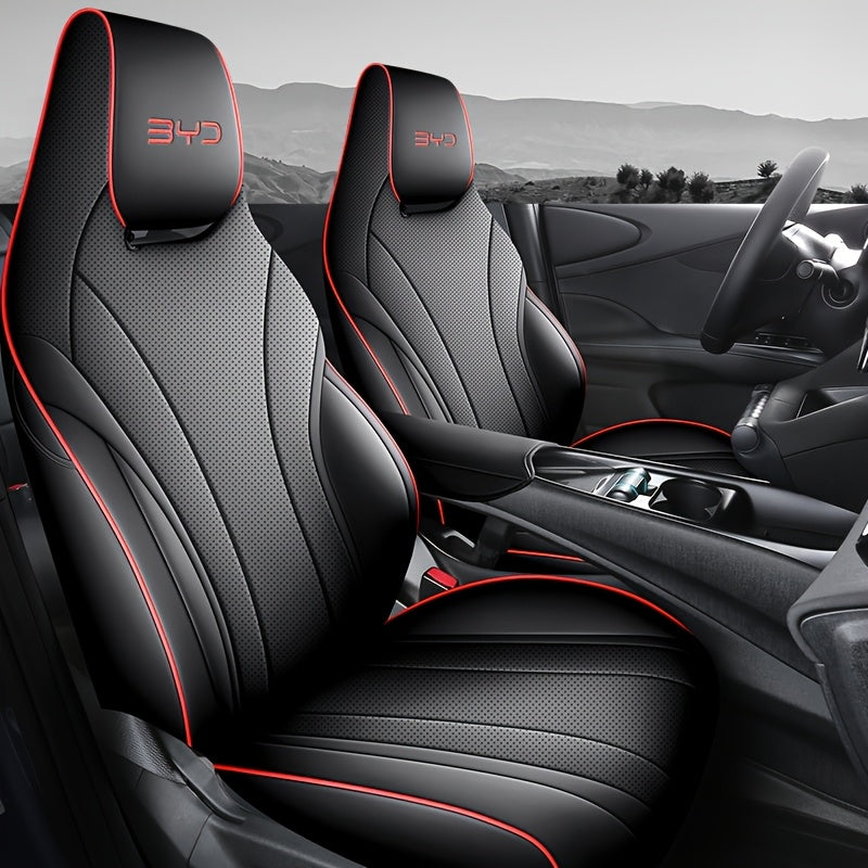 Universal Car Seat Covers Set for 5-Seater Vehicles with Foam Padding