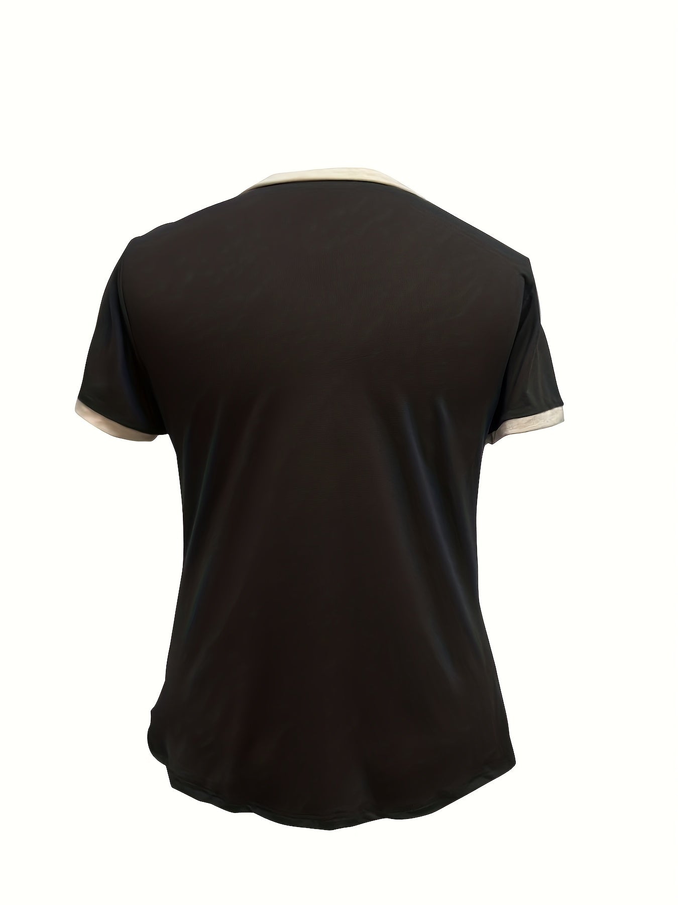 Plus Size Oversized Patchwork Short Sleeve T-Shirt for Spring Summer