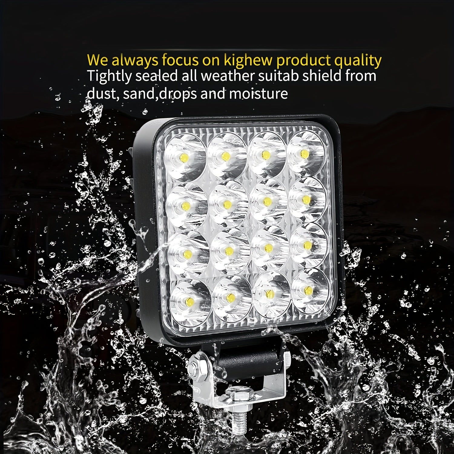 Mini LED Work Light Bar 8.38cm White Off Road Spot Flood for Tractor Truck SUV