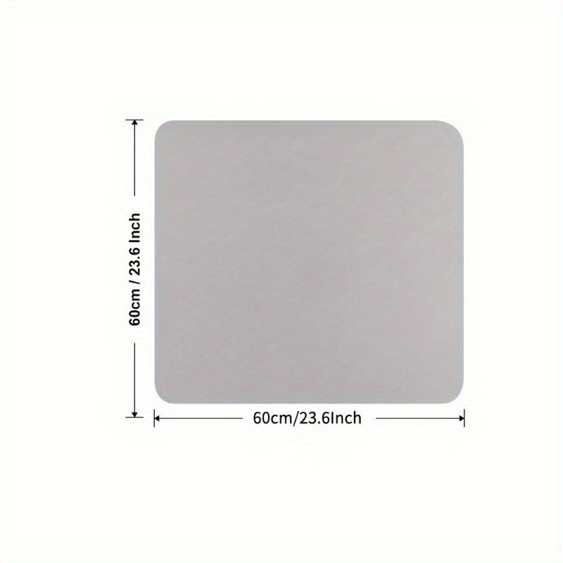Non-Slip Washer Dryer Mat with Absorbent Silicone Top 50.8cm x 60.96cm