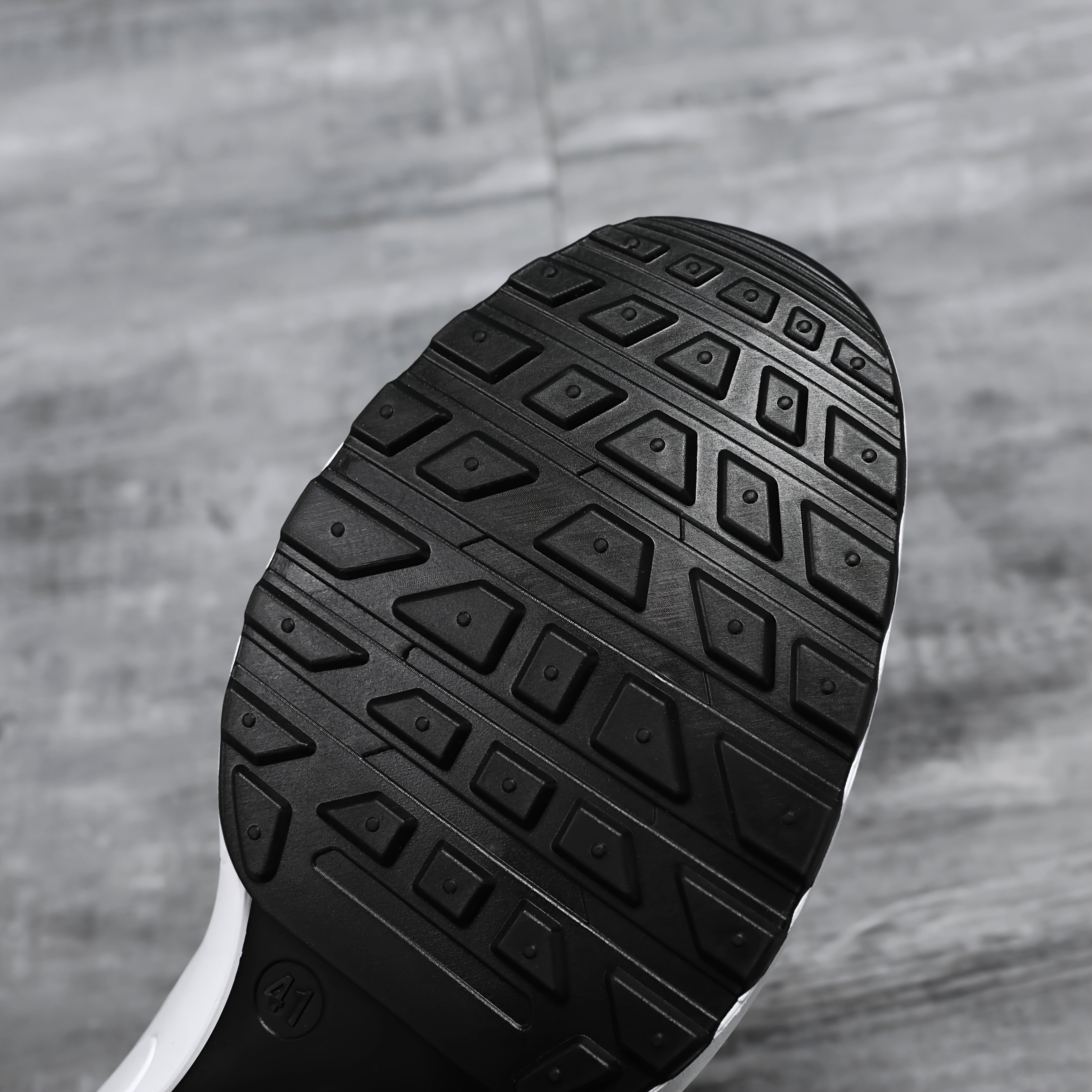 Men's Breathable Mesh Sports Sneakers Low Top Lace-Up Casual Shoes PVC Sole