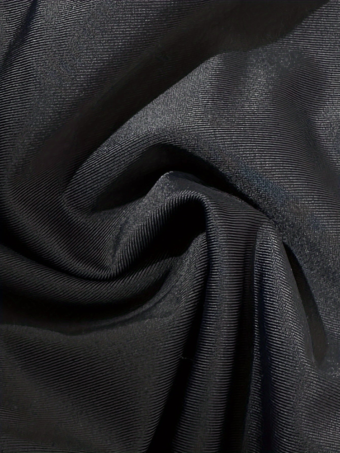 Women's Two-Way Strapless Bikini Swimsuit Black and White High Stretch Knit Solid Color with Frill