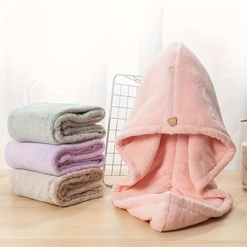 Tropik uslubdagi mikrofiber soch to'plami, monogram bilan, tez quriydi, juda singdiruvchi, 100% polyester, to'qilgan plid dizayni, tugma tafsiloti, 5gsm.