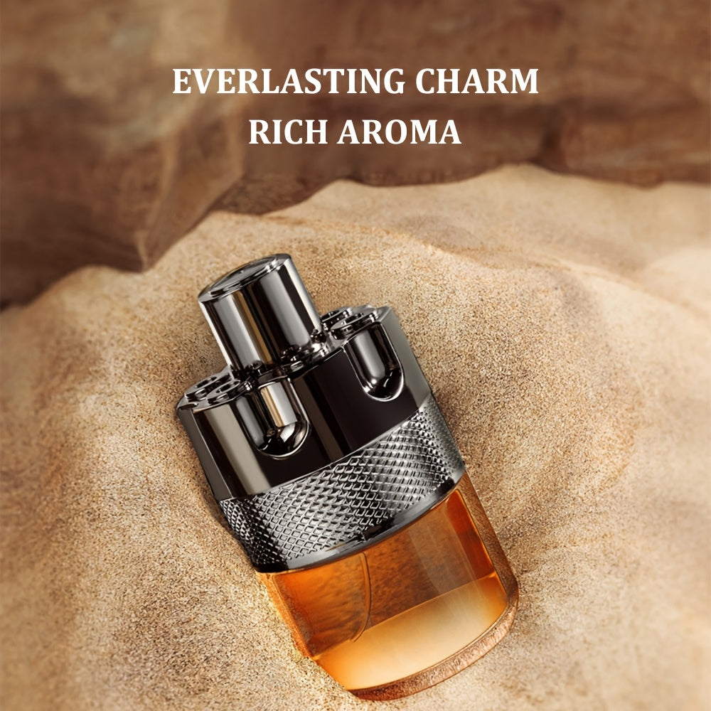 Men's Woody Fragrance 100ML with Fresh Notes, Alcoholic, Gift for Boyfriend or Father