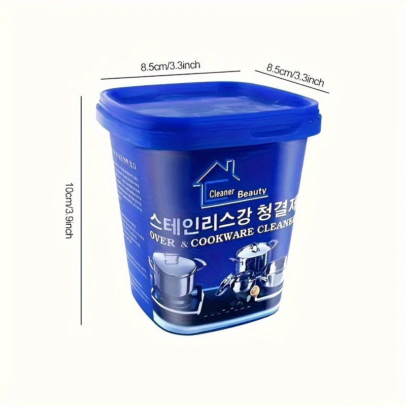 Stainless Steel Cleaning Paste for Pots and Pans Rust Stain Remover Kitchen Surface Cleaner