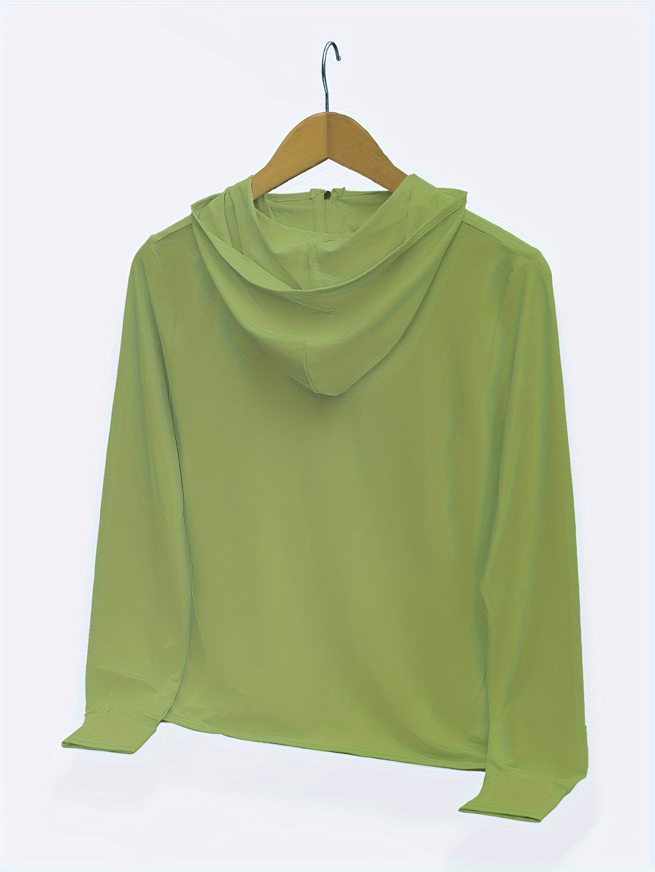 Women's UV-Protected Ice Silk Zip-Up Jacket for Summer Outdoor Activities