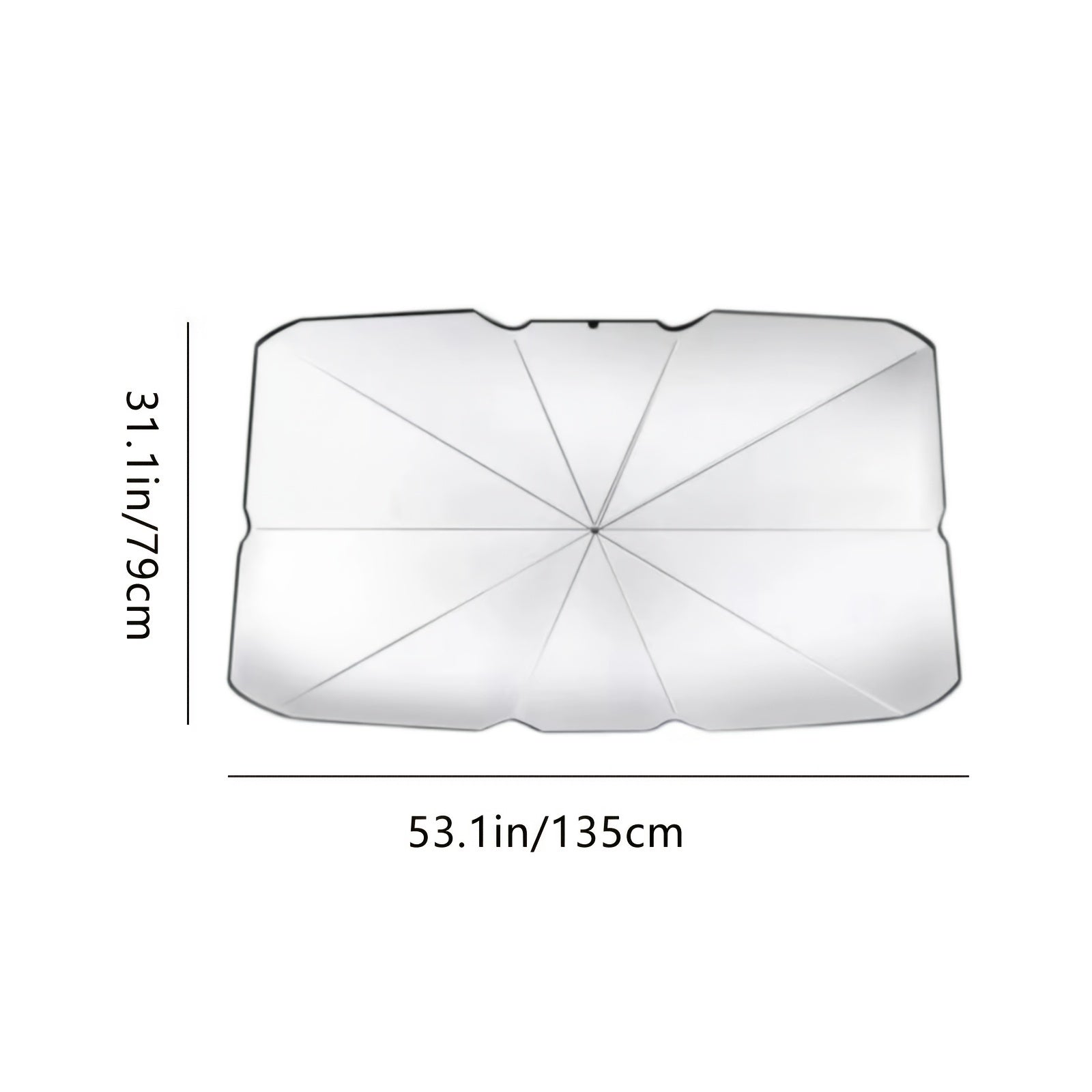 Car Sunshade Front Windscreen Insulation Sun Block for Summer