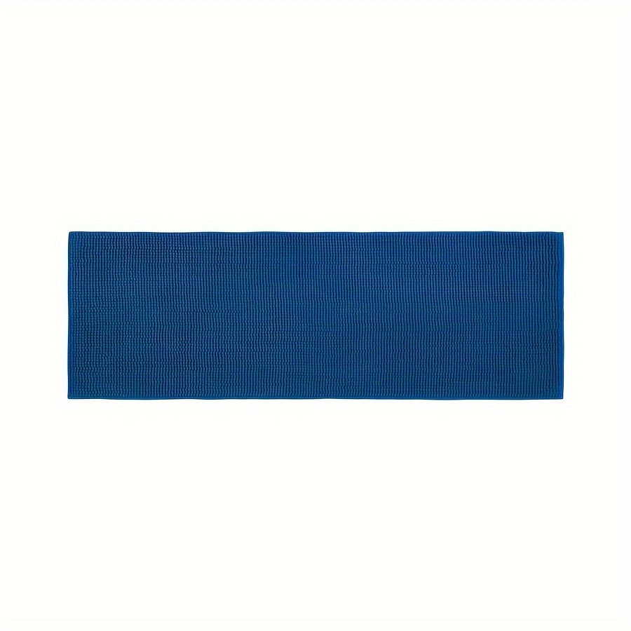 Luxurious Chenille Bath Mat 2cm Thick Non-Slip Absorbent Quick-Dry