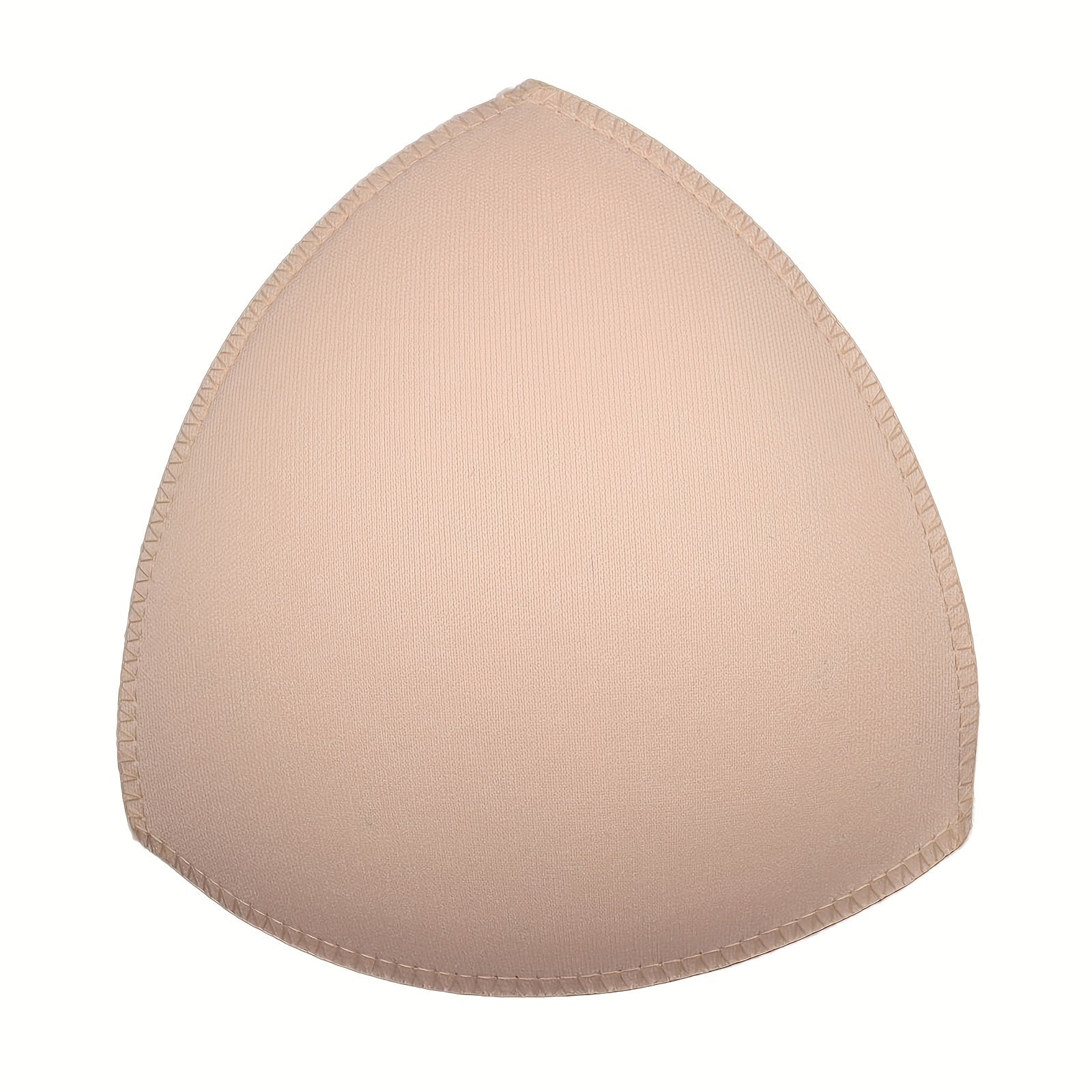 Triangle-Shaped Bikini Pads for Beachwear Polyester Solid Color 1 Pair