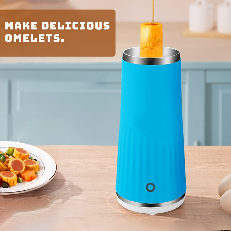 Yevropa rozetkali ko‘p maqsadli tuxum rulon mashinasi, yopishmaydigan qavat bilan, oilaviy oshxona va bolalar bayrami sovg‘alari uchun ideal.