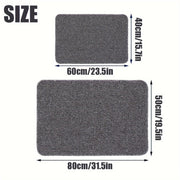 Anti-Skid Entryway Mat Durable Low Profile Rug Non-Slip Backing Stain-Proof