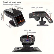 1080P Full HD Dash Cam Car Video Recorder WDR 170° Wide Night Vision