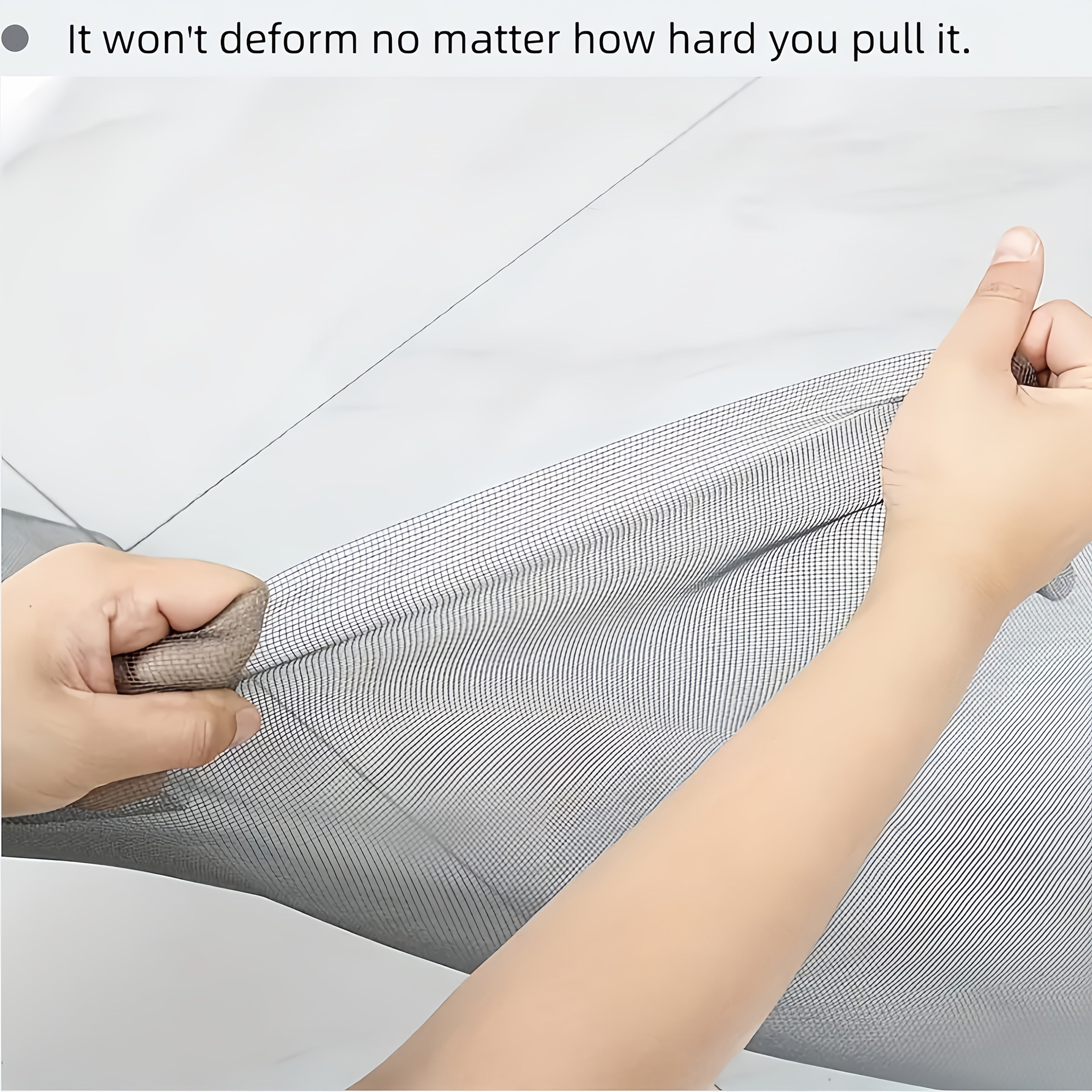 DIY Mosquito Screen Net for Windows and Doors Insect Barrier Pet Escape Prevention