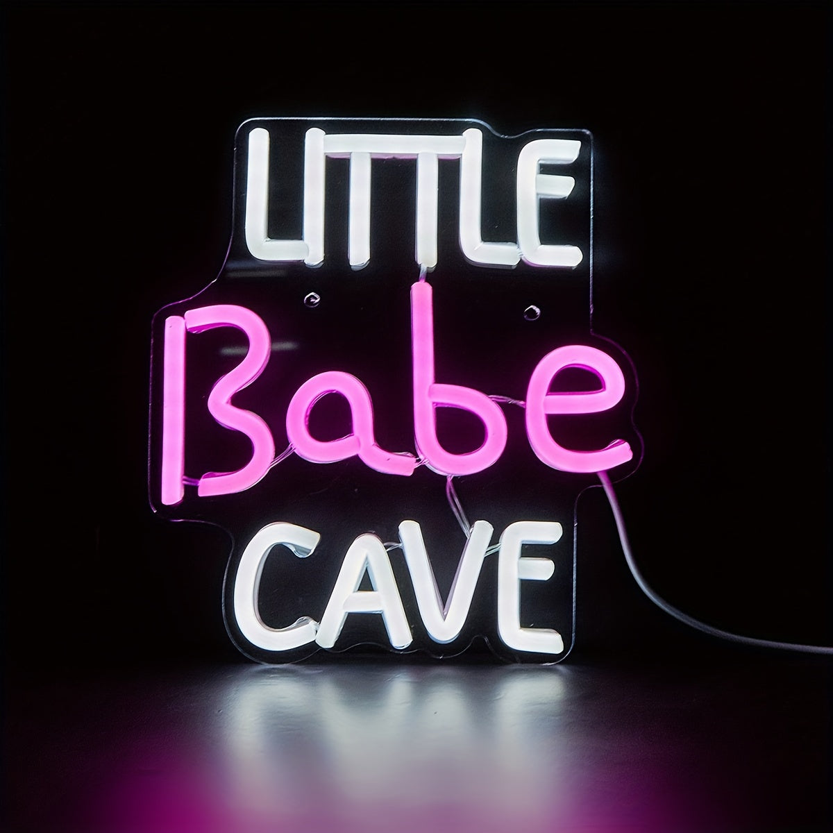 LED Neon Sign Cave Shape for Bedroom Wall Decor Party Wedding Decoration