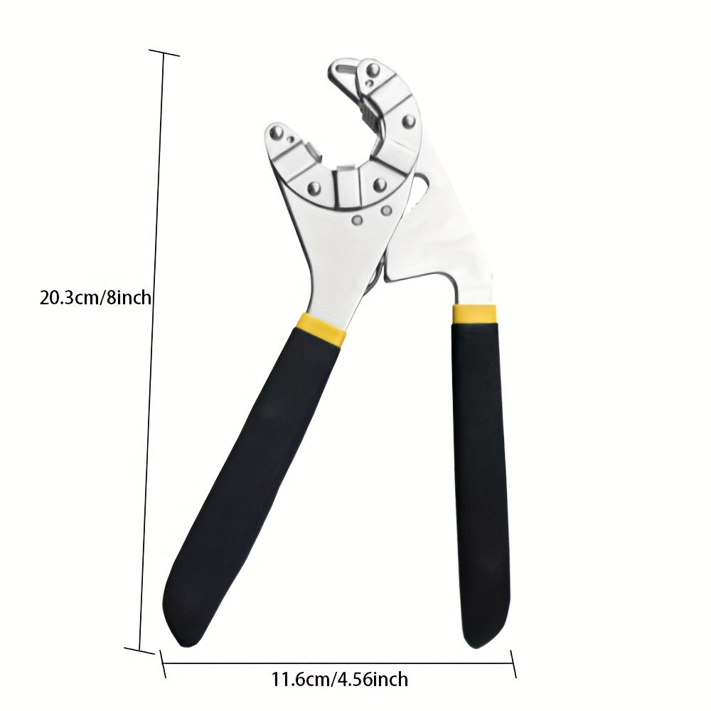 14-in-1 Adjustable Metal Wrench Set for DIY Home Repair Mechanical Tool