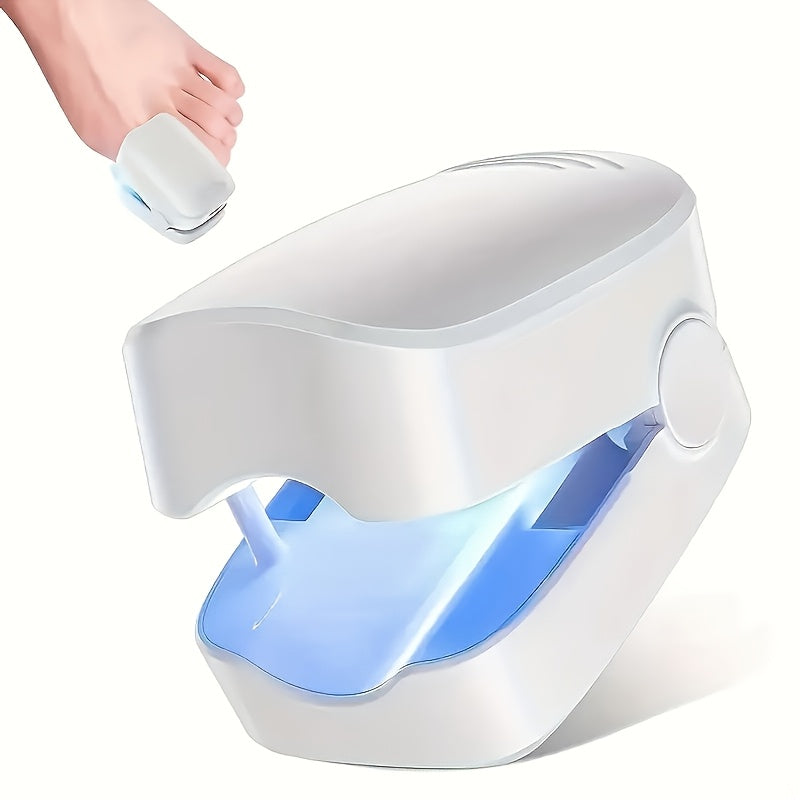 White USB Rechargeable Nail Care Device for Home Use Odorless Compact Relaxation