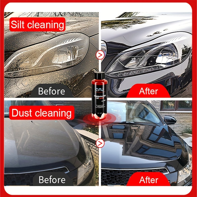 Car Detailing Wash Liquid 100ML Deep Cleaning Water Wax Protectant