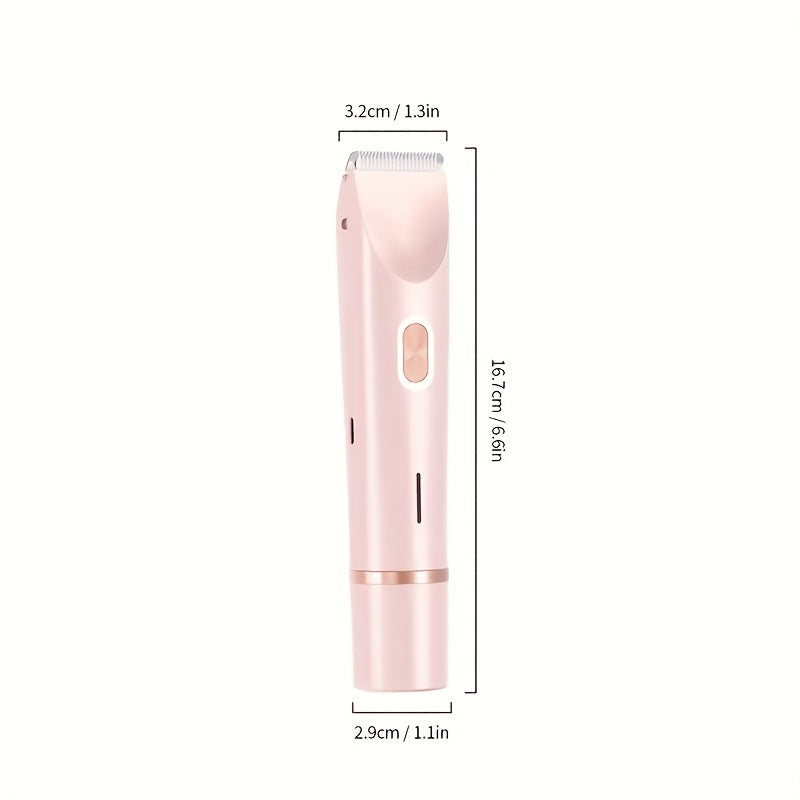 Afeitadora eléctrica para mujer húmeda y seca, de viaje, con doble cabezal, recargable, de acero inoxidable

Source:
Women's Electric Shaver Wet Dry Travel Dual-Head Rechargeable Stainless Steel
