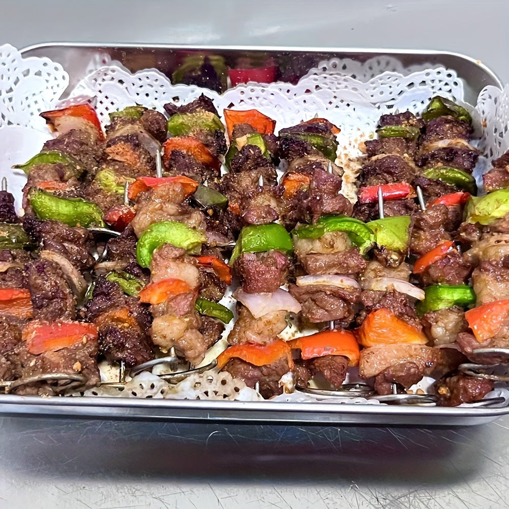 Set de accesorios para freidora de aire de 20-30 piezas para asar, brochetas, pinchos para acampar