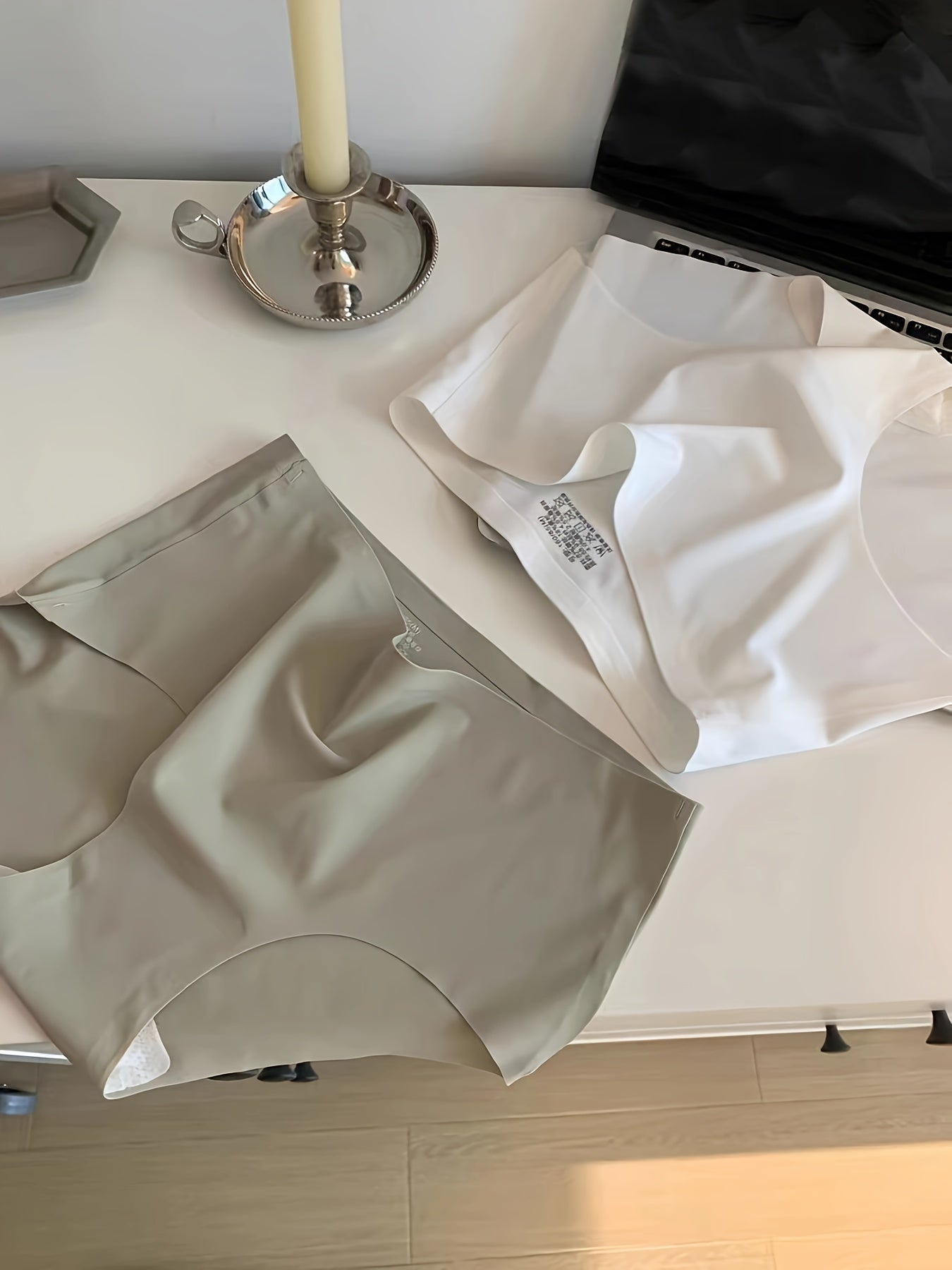 Bragas sin costuras para mujer, transpirables, de tela elástica, ropa interior cómoda