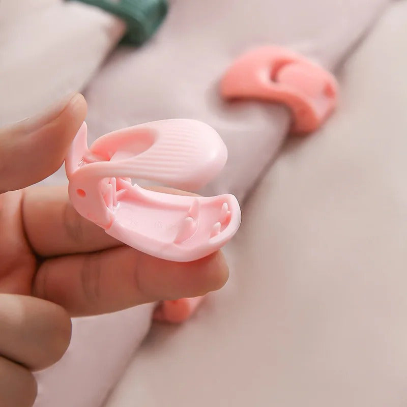 Yotqizish uchun yostiq qopqog'i uchun yopishtiruvchi kliplar, sirpanmaydigan yostiq qopqog'i uchun fastener kliplar, yostiq va yotqizish uchun qopqoq