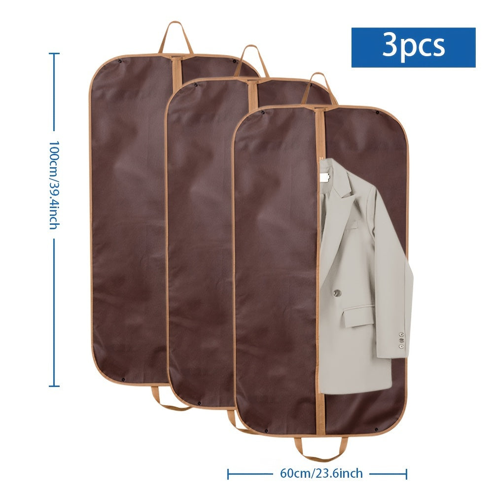 Cloth Storage Bag with Zipper Portable Foldable Dustproof Clothes Organizer