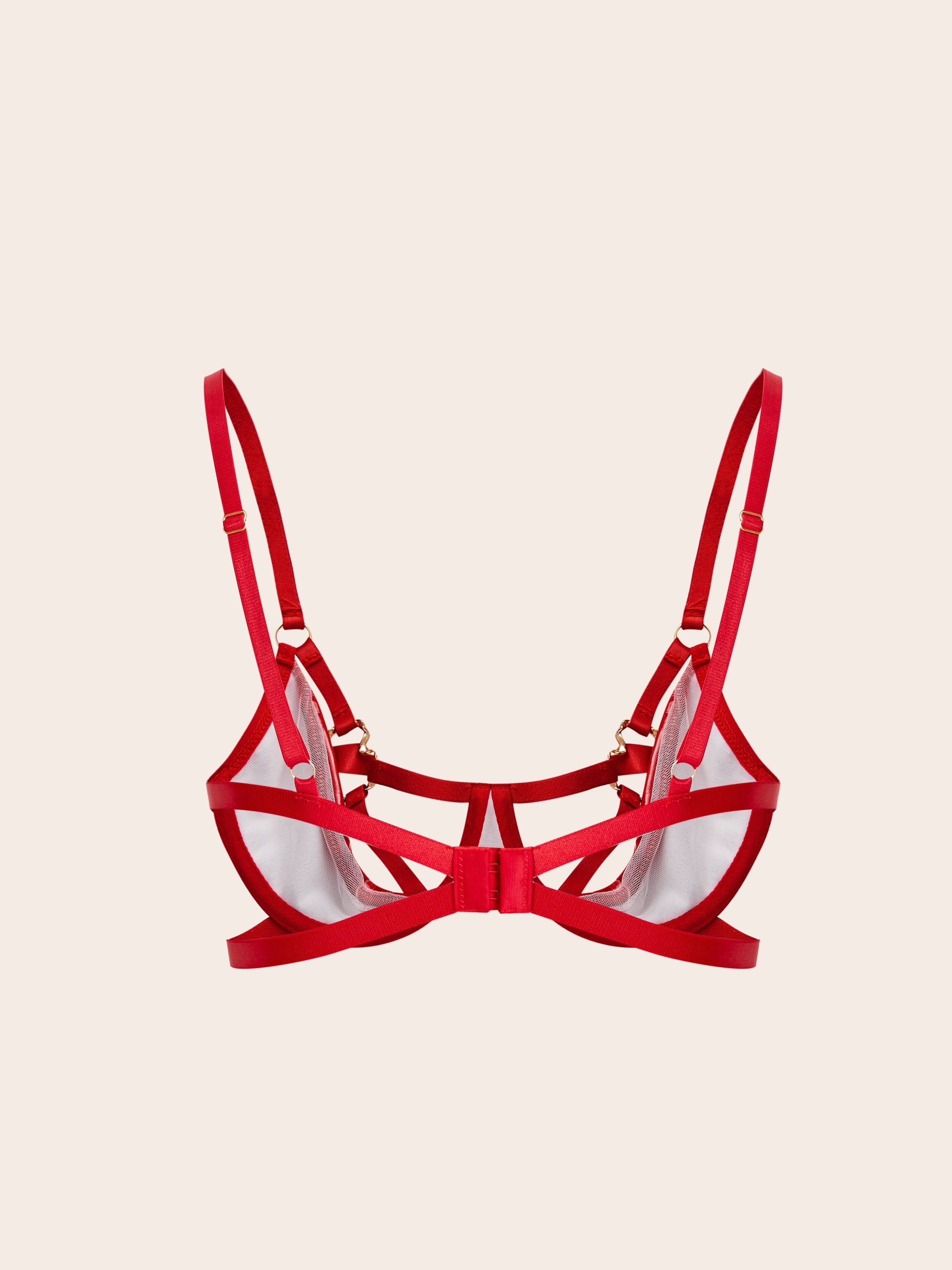 Women's Lace Seductive Lingerie Set with Adjustable Straps