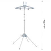 Soporte para tabla de planchar plegable con altura ajustable, estructura de aluminio ligera
